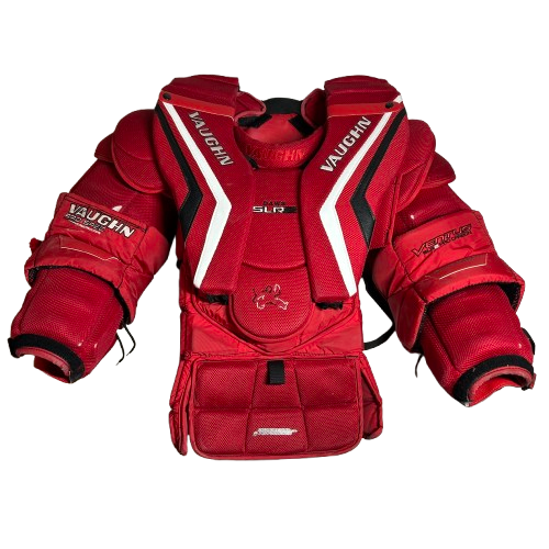 Vaughn Ventus SLR2 Pro Carbon – Plastron Pro Stock d'occasion (rouge)